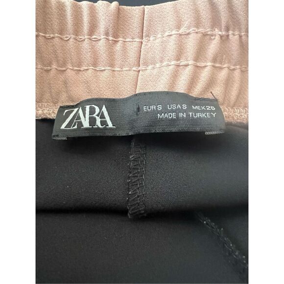 Zara black and tan casual pants - Picture 4 of 4